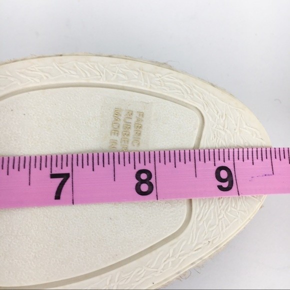 Anthropologie Maypol Womens Denim Espadrille Lace Up Sneakers Shoes Size 6.5 37 - Picture 11 of 14